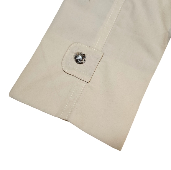 Teijin Juniors Trench Coat, Cream, Size 12 - Picture 4 of 14